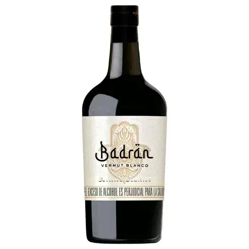 Botella de Vermut Badrän Blanco, vermut