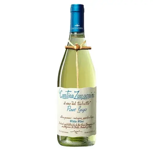 Botella de Pinot Grigio, blanco